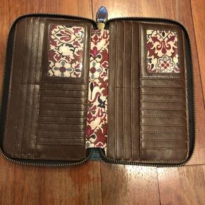 Anna nova blue jean wallet